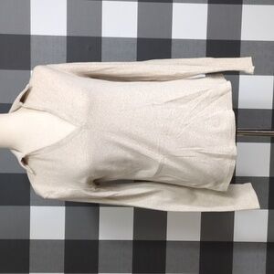 Banana Republic microrib long sleeve polo top